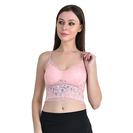  Bikini / Lingerie Photography in Delhi for Floral lace light padded bra
